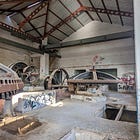 The Abandoned, Original, Hydro Power Plant in Banja Luka