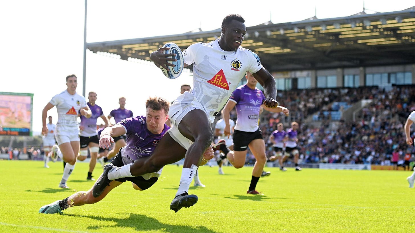 Paul Brown-Bampoe: Is young winger Exeter Chiefs' next big star? - BBC Sport