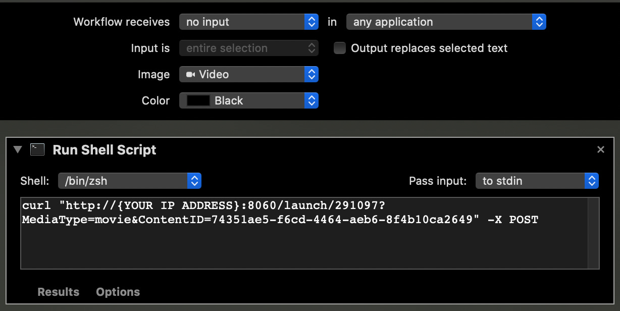 Completed automator script Completed automator script