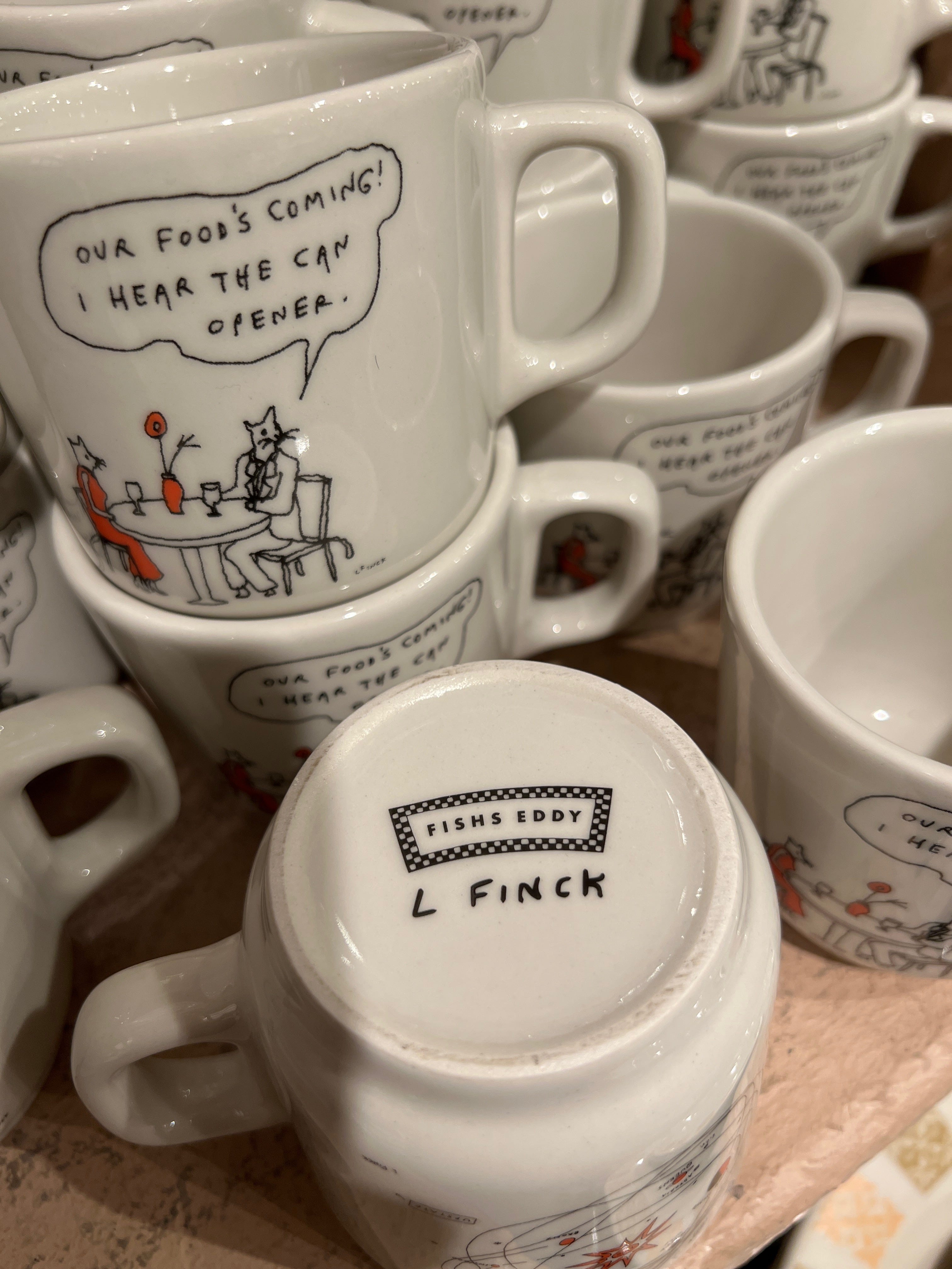 Fishs Eddy - by Liana Finck - Liana's Newsletter