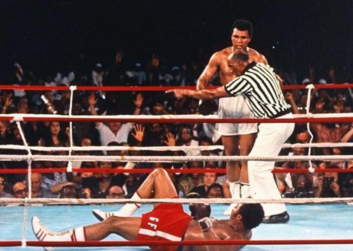 Muhammad Ali vs. George Foreman: así fue la icónica pelea en Zaire de 1974