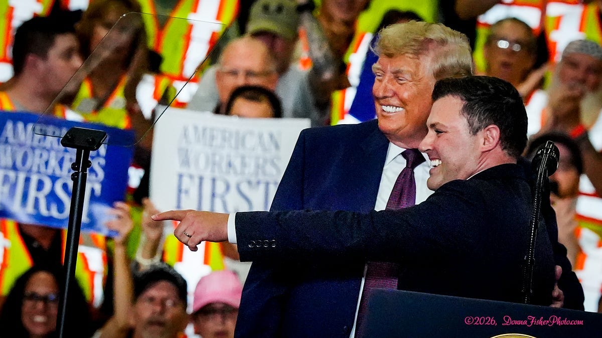 Donald Trump and Rep. Ryan Mackenzie at a rally Donald Trump and Rep. Ryan Mackenzie at a rally