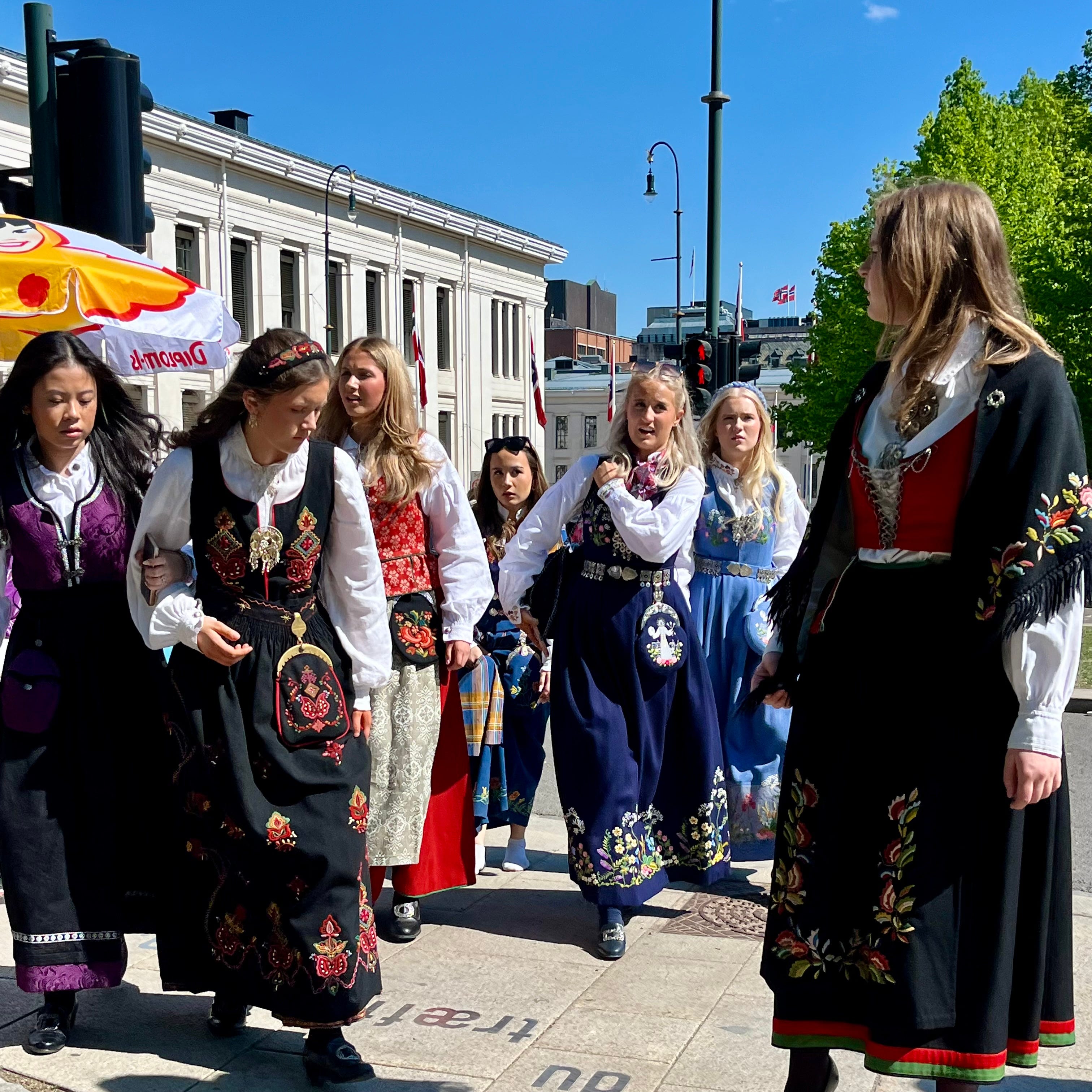 traditional norwegian dress About the Bunad: Norway's National Costume Aurlands This design is shown in long sleeve but currently only available in SHORT SLEEVES Overview of Norwegian Costumes part