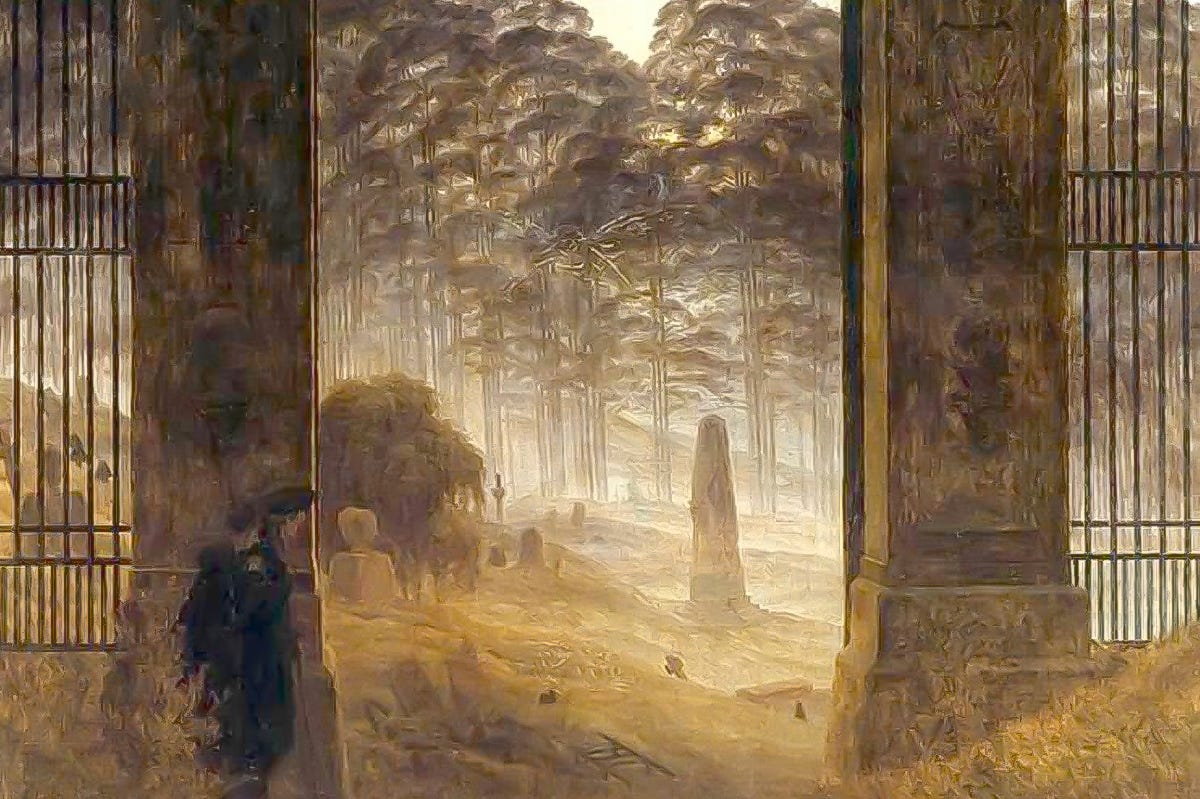 cemetery entrance