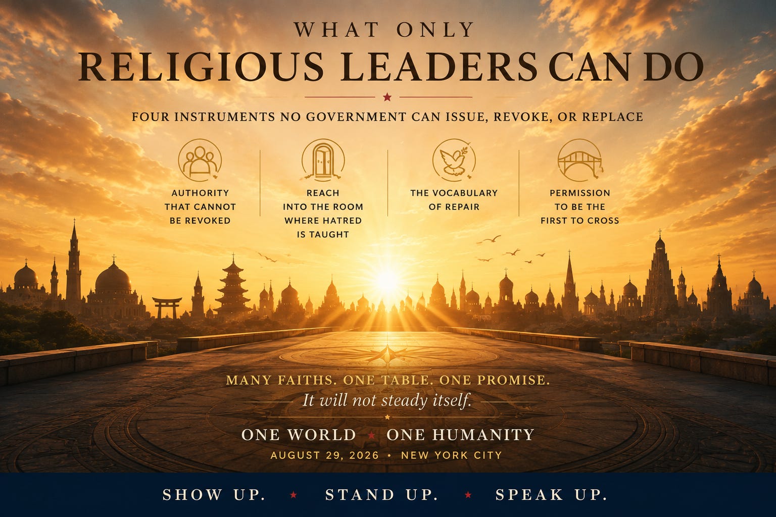 What Only Religious Leaders Can Do