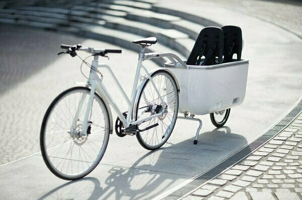 La remorque avec roue électrique