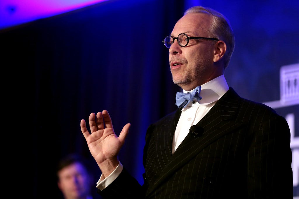 Jeffrey Tucker | Jeffrey Tucker speaking with attendees at t… | Flickr