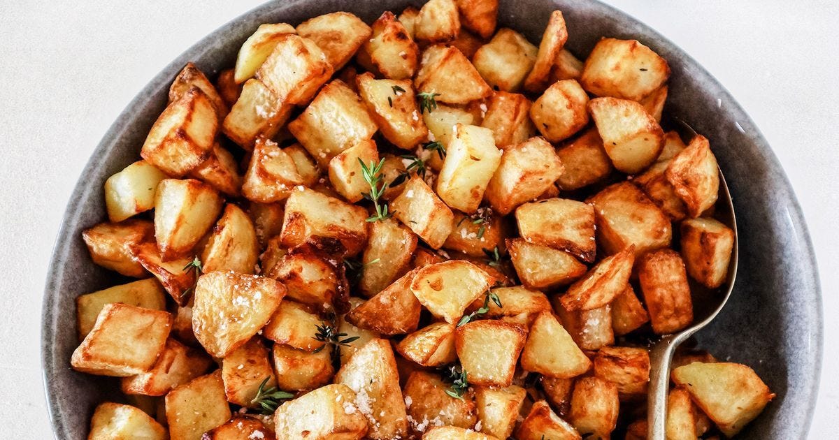 Air fryer Parmentier potatoes recipe