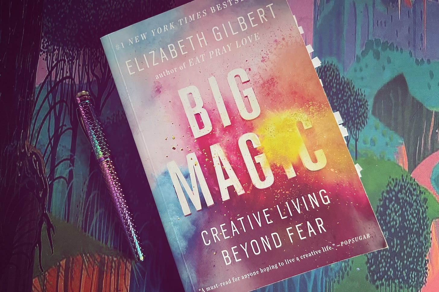 cover of Big Magic by Elizabeth Gilbert