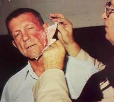 Here's Referee Johnny "Red Shoes" Dugan ...
