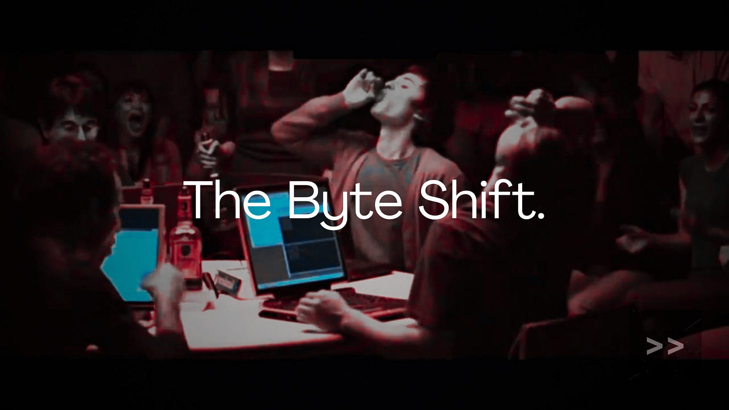 The Byte Shift by Antonio Scapellato The Byte Shift by Antonio Scapellato