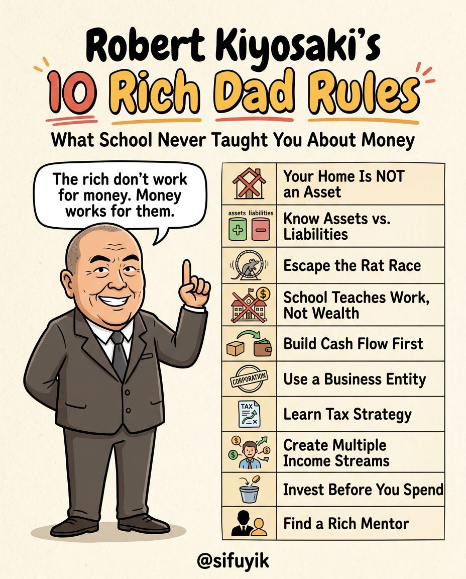 Rich Rule Example 🧠 10 Wealth Legends. 10 Rules That Changed My Life.