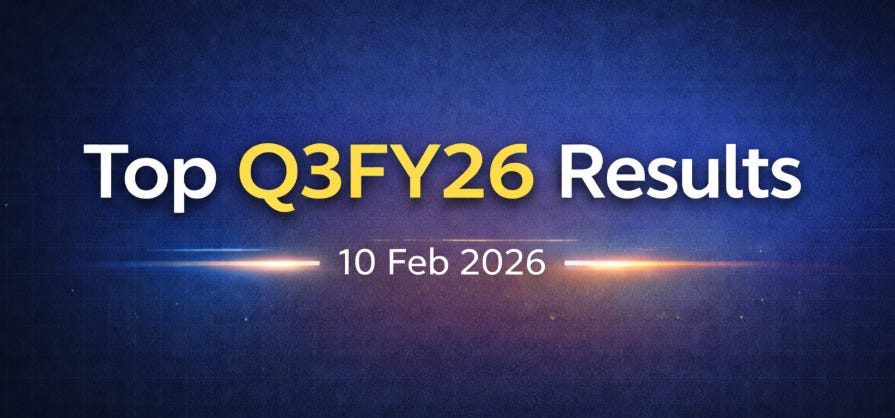 Top Q3FY26 Results - 10 Feb 2026