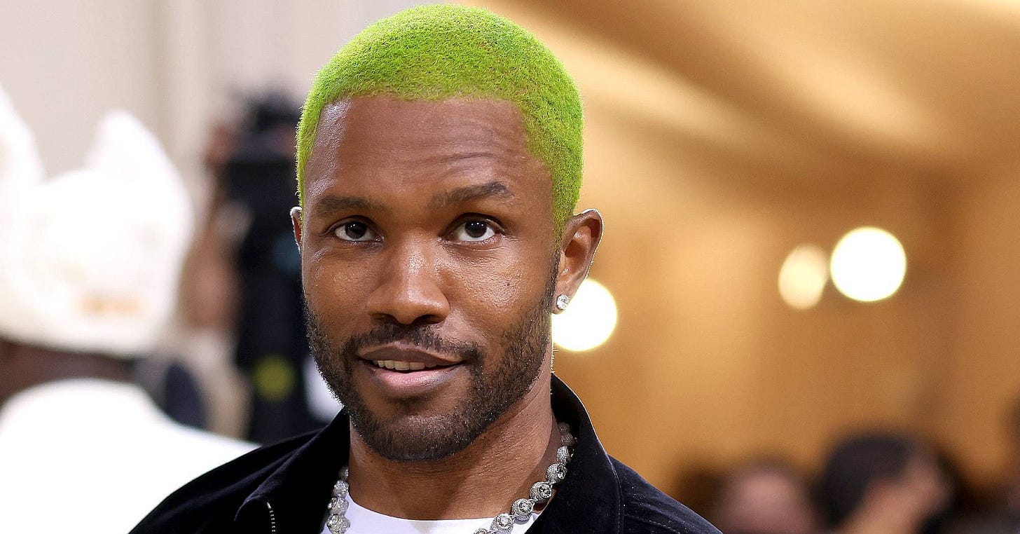 Frank Ocean is reportedly "shopping" his new album to record labels