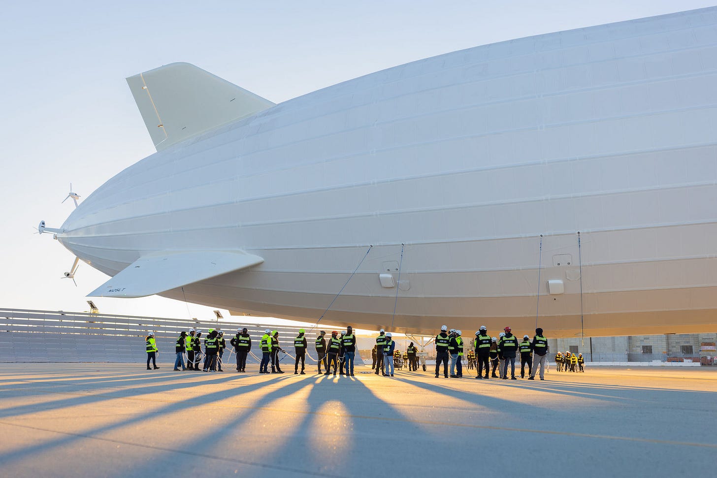 The world's largest aircraft breaks cover in Silicon Valley | TechCrunch