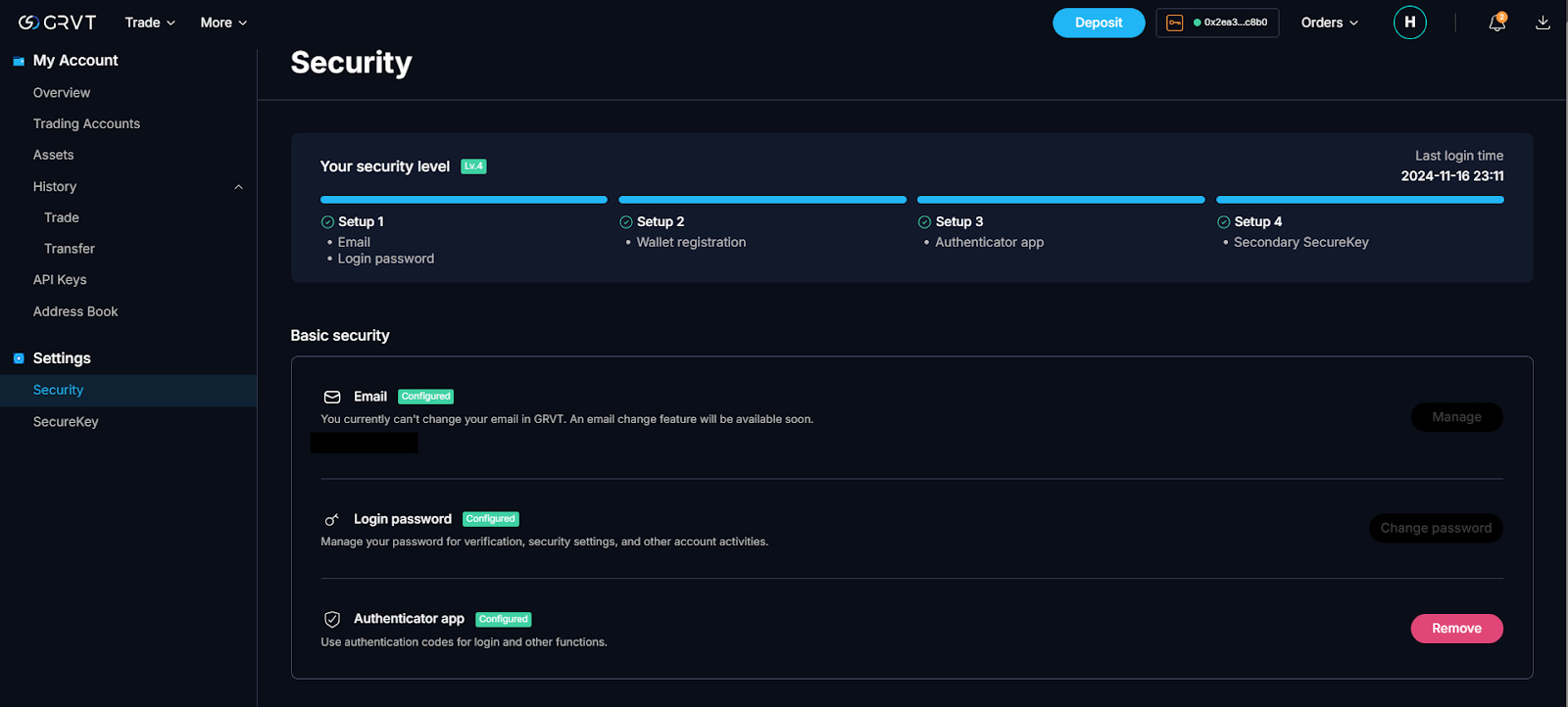 위험한 거래소 말고, 안전하게 디파이에서 선물 거래 하기 (GRVT) - by Koo