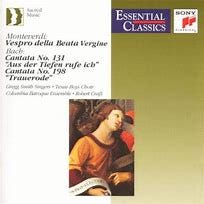 Image result for monteverdi vespers 1610 craft columbia album cover