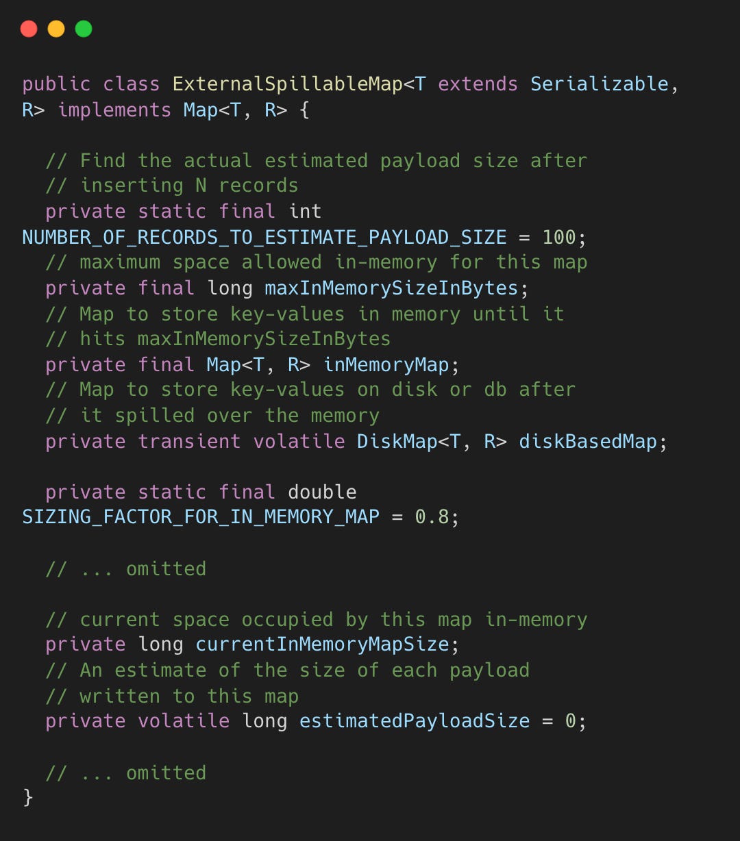 [Apache Hudi] ExternalSpillableMap: Handle Maps Too Big for Memory