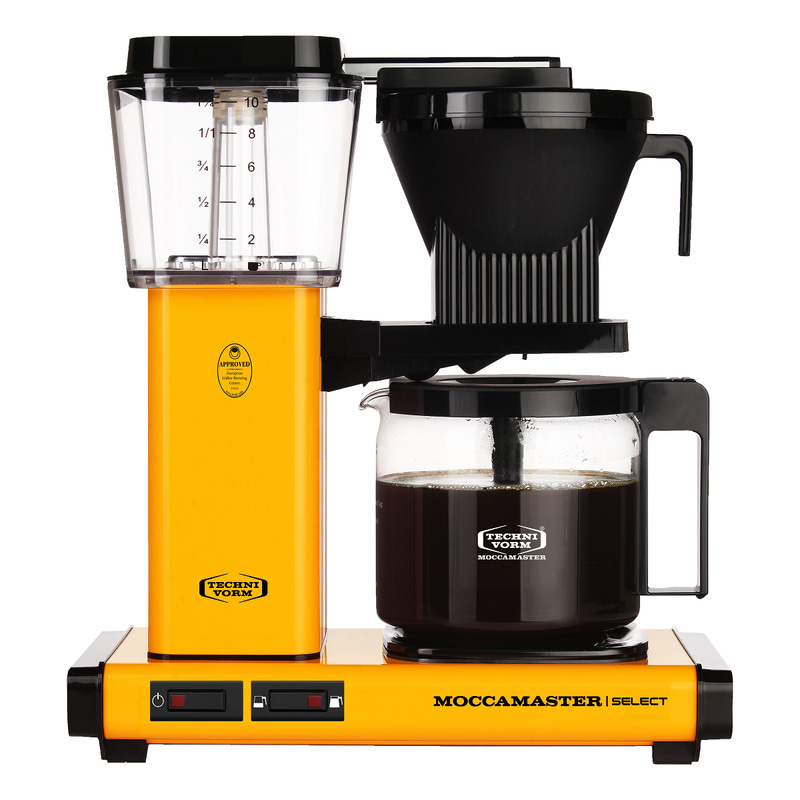 Moccamaster Kaffeemaschine KBG Select - Yellow Pepper