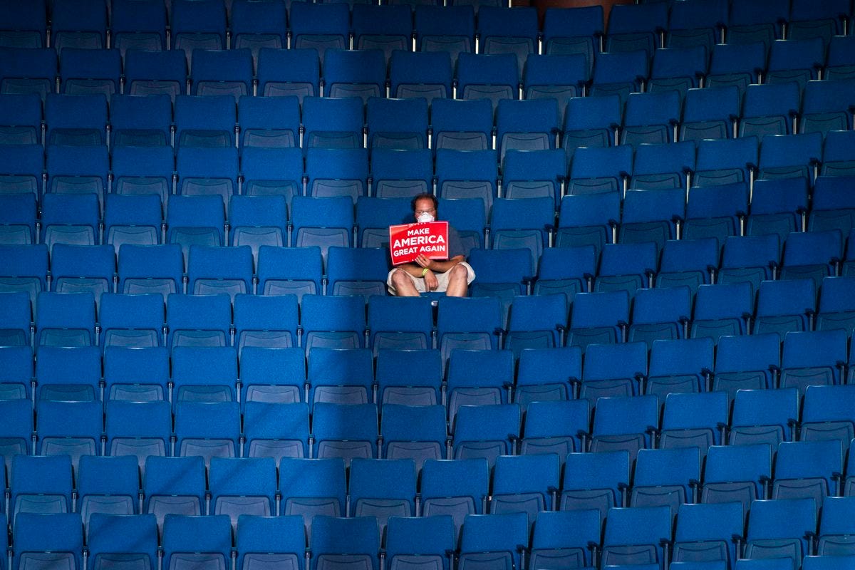 Trump&#39;s Tulsa rally was marred by surprisingly low turnout - Vox