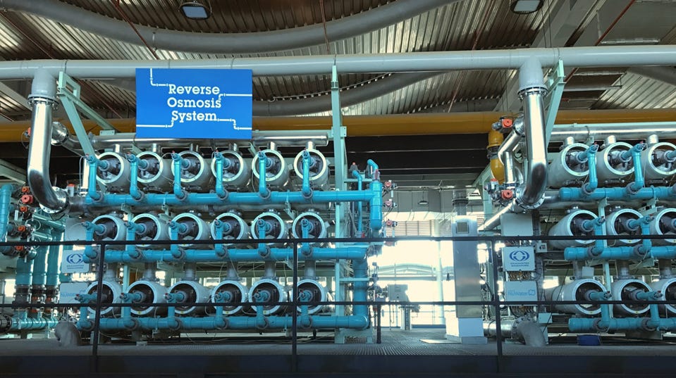 Bedok NEWater Facility in Singapore