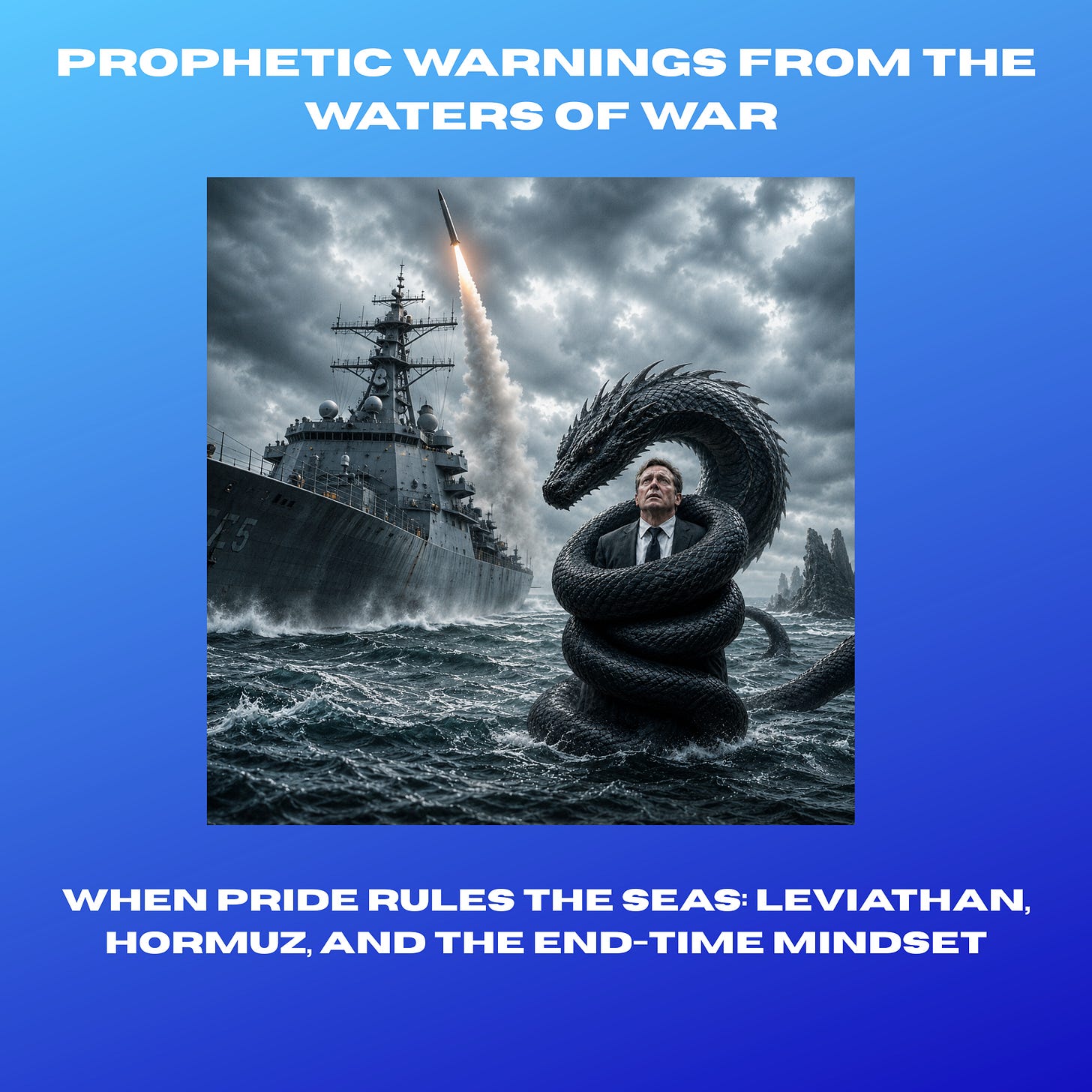 Prophetic Patterns of Pride, Power, and Chaos in a Narrow Strait.