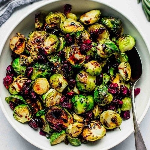 Brussel Sprouts with Balsamic Reduction