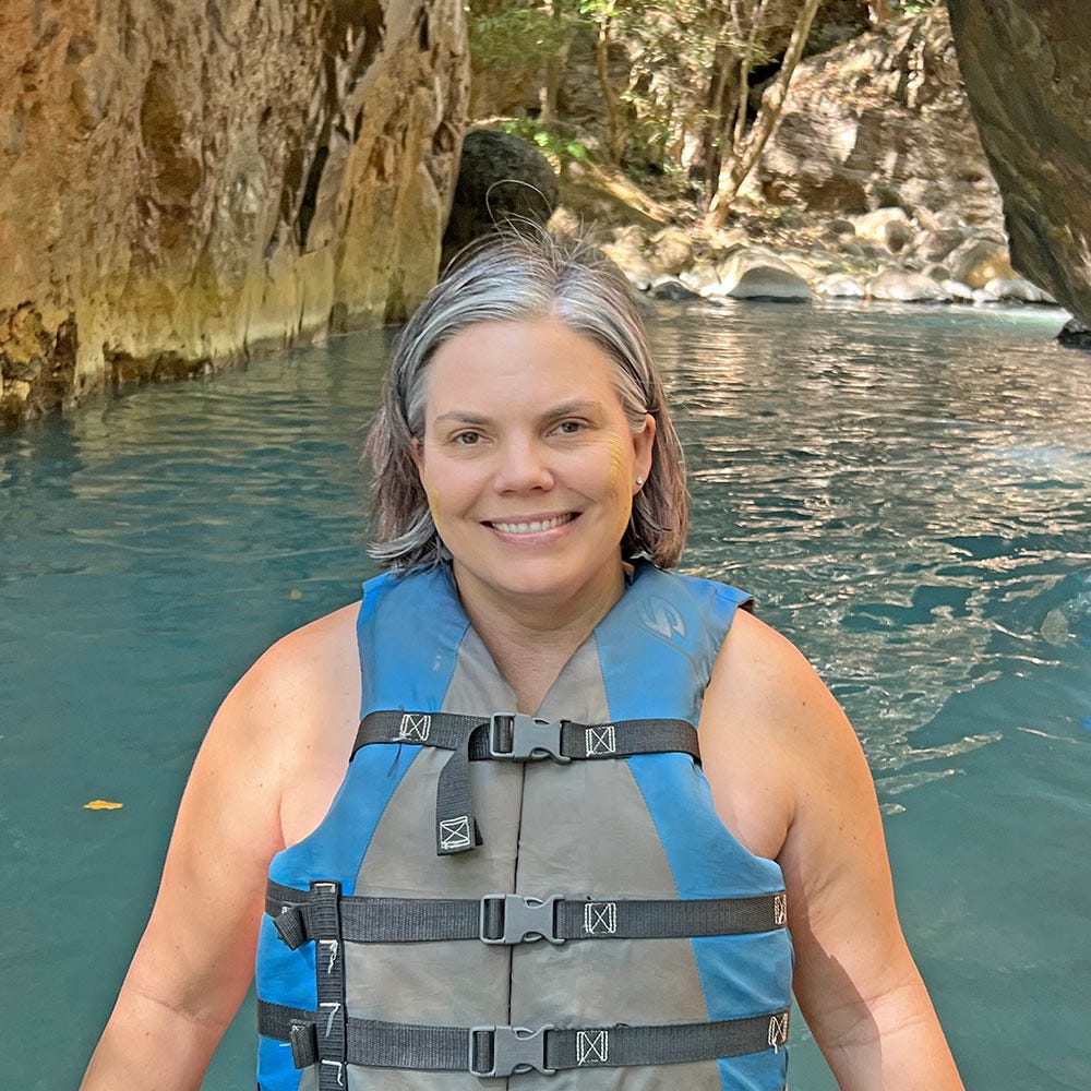 Kristi in a larger body