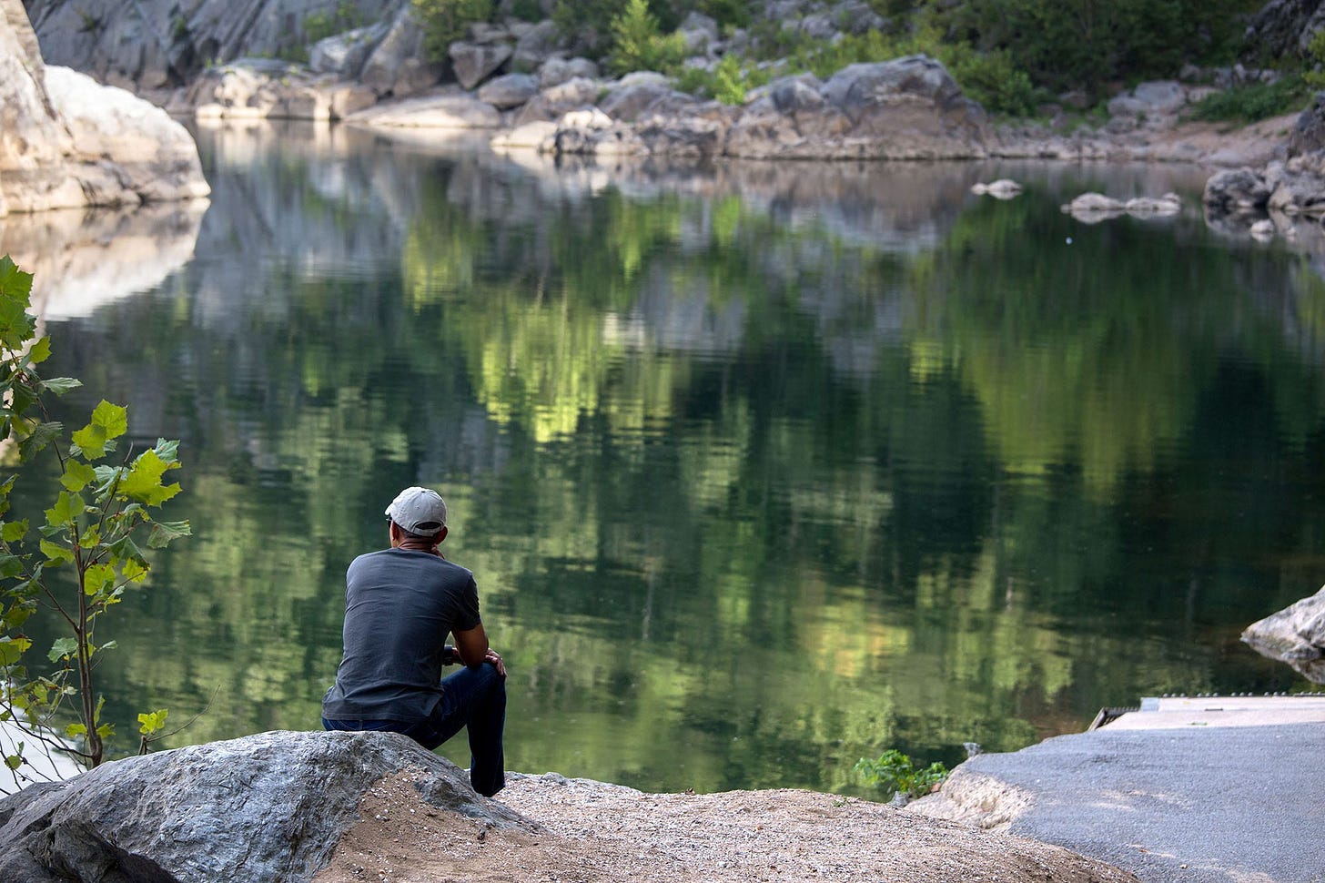 September 11, 2016: President Obama enjoys a peaceful moment with daughter Malia, sitting on a rock overlooking the Potomac River after a hike at Great Falls National Park, Virginia. September 11, 2016: President Obama enjoys a peaceful moment with daughter Malia, sitting on a rock overlooking the Potomac River after a hike at Great Falls National Park, Virginia.