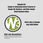 Web and Beyond Report