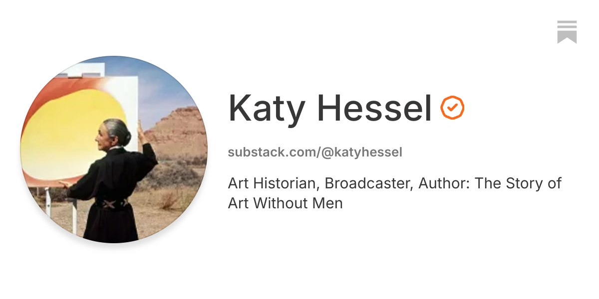 Katy Hessel | Substack