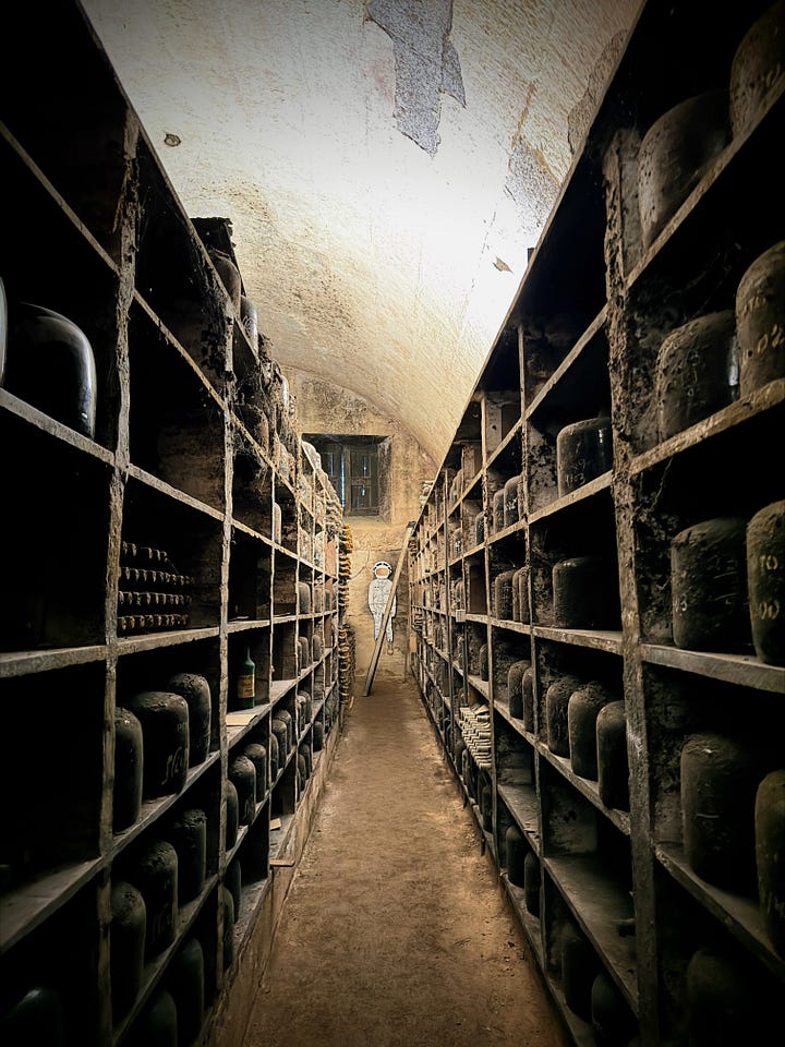Left to right: Front doorbell, and back cellar