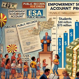 $175 million from Arizona taxpayers are just sitting in ESA accounts