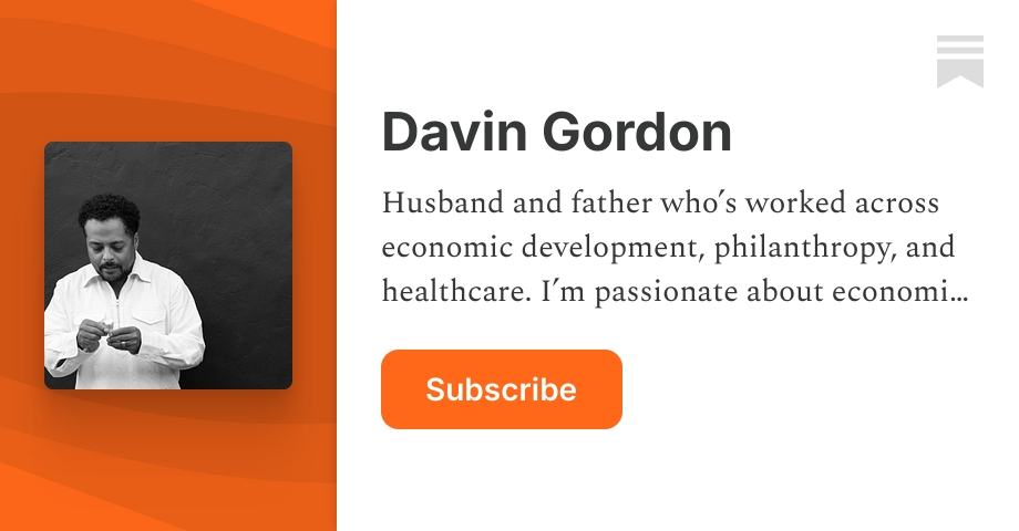 Davin Gordon | Substack