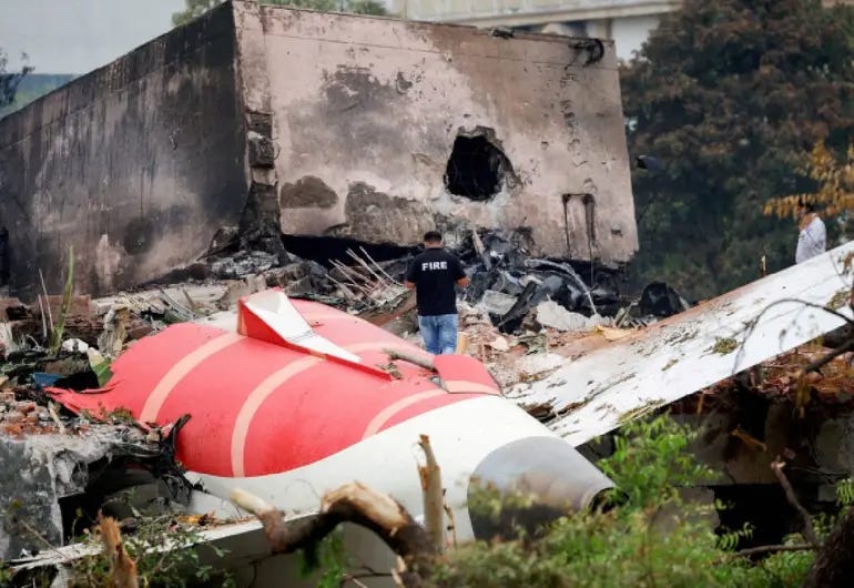 Accidente de Air India: combustible del avión se cortó justo antes del desplome Accidente de Air India: combustible del avión se cortó justo antes del desplome