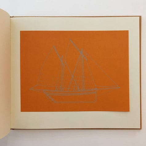 Ian Hamilton Finlay: Reef-Points, David Nolan Gallery, in collaboration with Eckman Gallery, New York, NY, 1996, Printed and bound by Colin Sackett, Axminster, Edition of 350 [Leo de Goede Books. © Ian Hamilton Finlay]