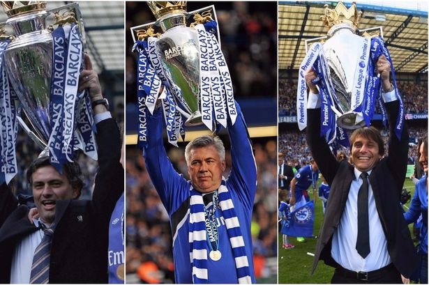 Here's how Conte's debut Chelsea season compares to Mourinho and Ancelotti's  - football.london