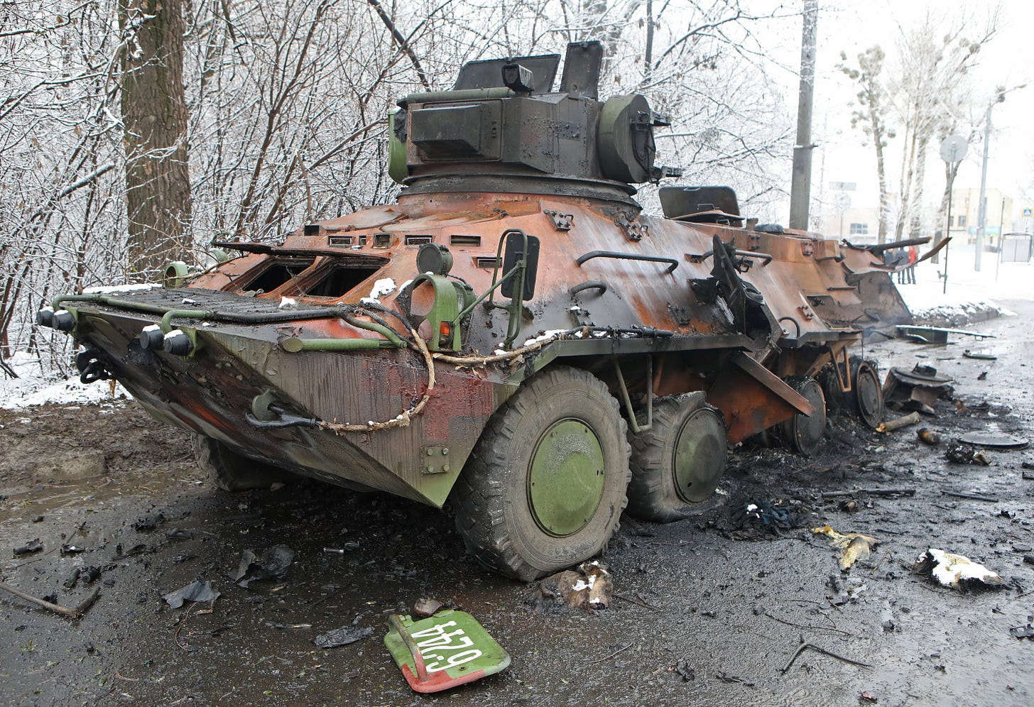 Ukrainian army destroys half of Russian transport in Kharkiv: Top adviser |  Daily Sabah Ukrainian army destroys half of Russian transport in Kharkiv: Top adviser |  Daily Sabah