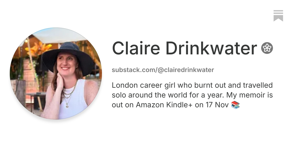 Claire Drinkwater | Substack