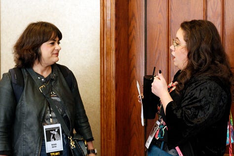 An assortment of people and scenes from Armadillocon 2024, held September 6-8 in Austin, Texas. (Gallery 6)