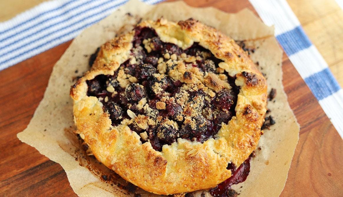 Rustic Blueberry Tart, Cook the Vineyard Rustic Blueberry Tart, Cook the Vineyard