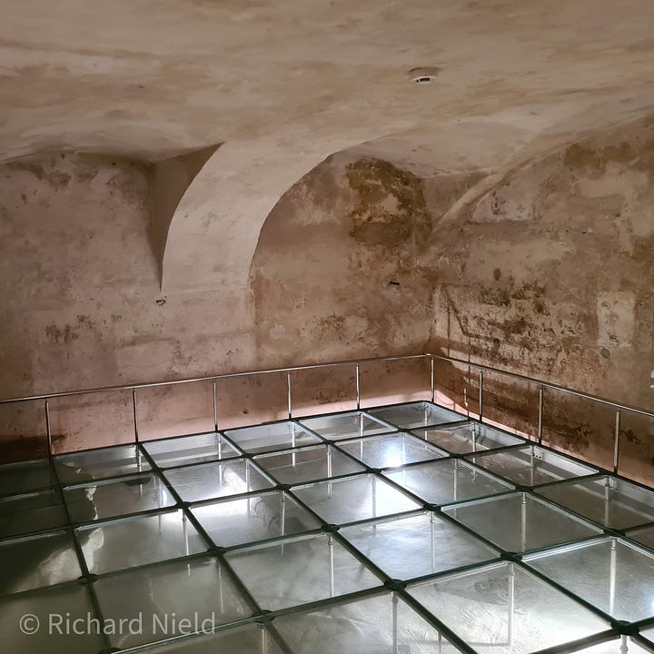The Execution Chamber of a former KGB prison in Vilnius, Lithuania. Now the Museum of Occupations and Freedom Fights, more commonly known as the KGB Museum.