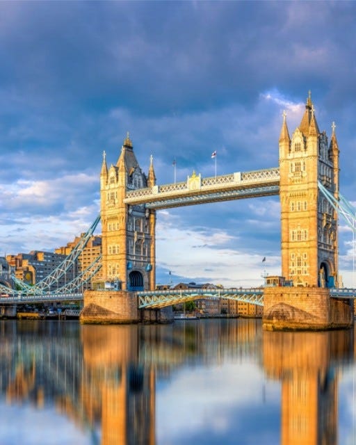 May be an image of Tower Bridge