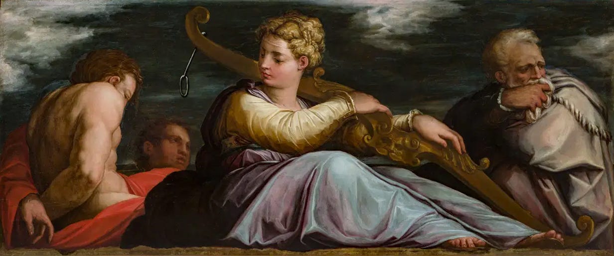 An Allegory of Patience, Giorgio Vasari, 1546 An Allegory of Patience, Giorgio Vasari, 1546