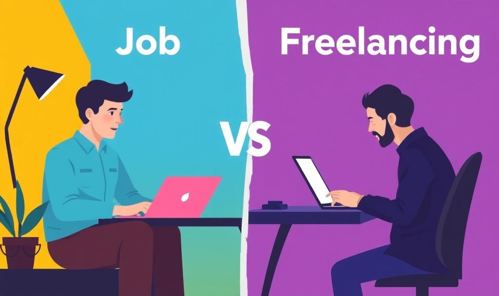 Job Vs Freelancing