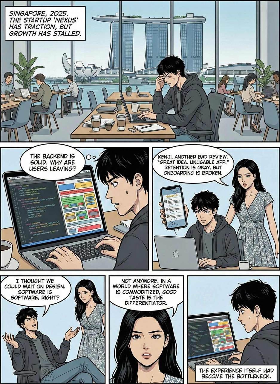 A comic page of a person and person using a computer

AI-generated content may be incorrect.