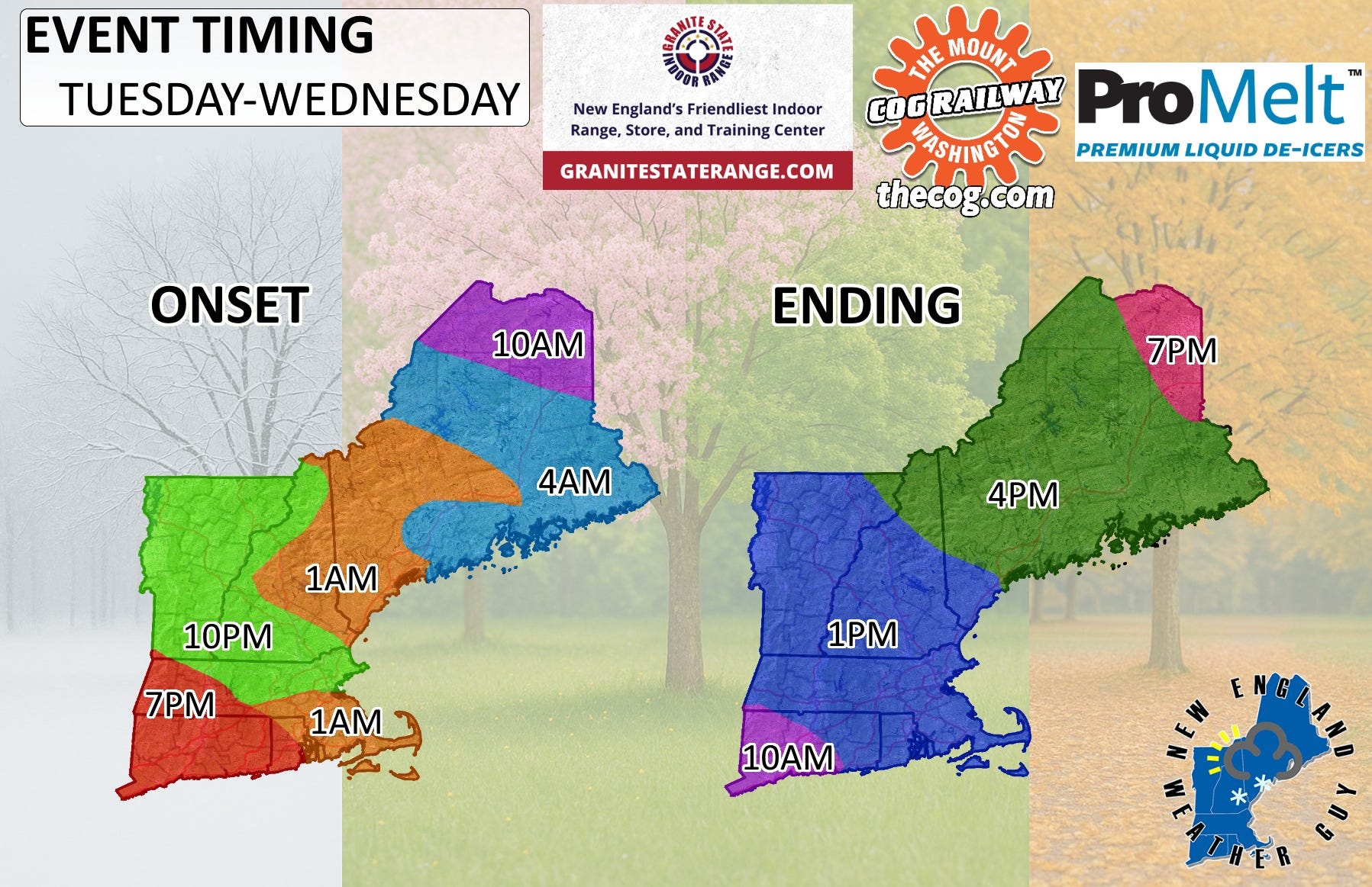 Tuesday-Wednesday Update - New England Weather Guy