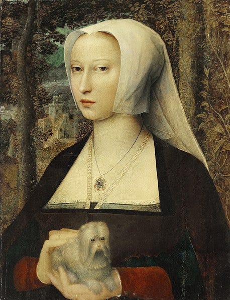 File:Adriaen Isenbrant - Portrait of a lady, half-length, with a dog (lighter).jpeg File:Adriaen Isenbrant - Portrait of a lady, half-length, with a dog (lighter).jpeg