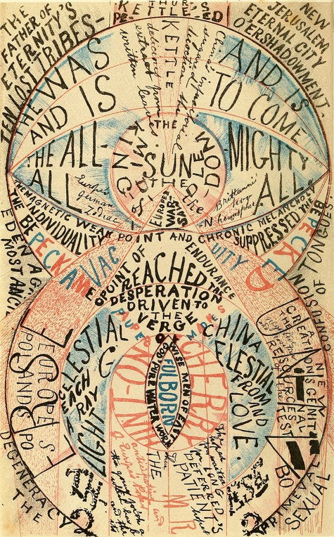 Diagram created by Bacon's unnamed patient