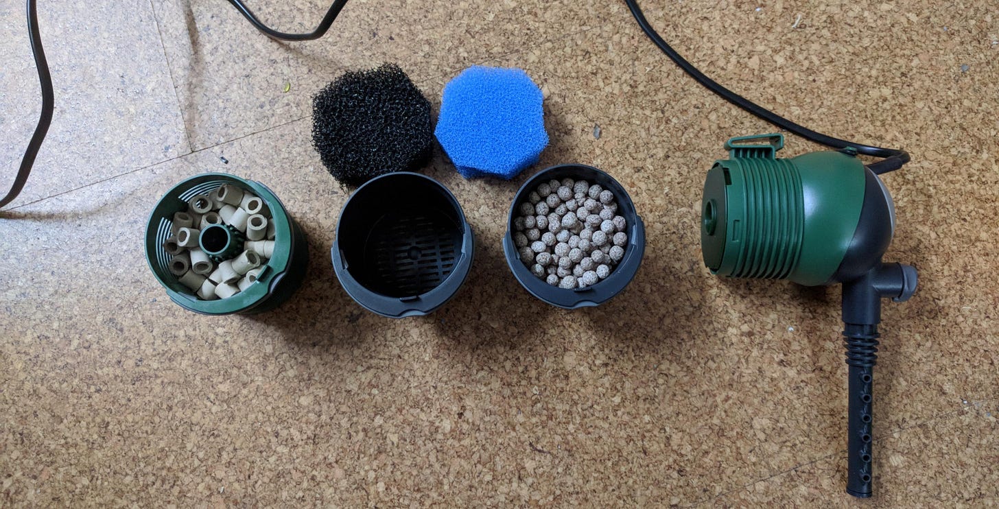 Innenfilter - Pimp my filter #1: Eheim AquaBall 60 tunen Innenfilter - Pimp my filter #1: Eheim AquaBall 60 tunen